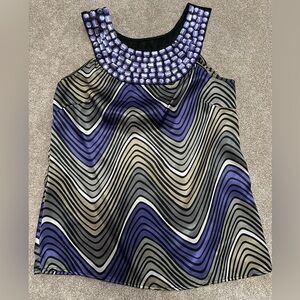 💜 Vintage, Y2K, WestSeal Tank Top, size Medium, Embellished for Girls Night Out